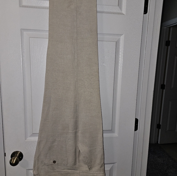 Size 32-34 Cubavera Linen Drawstring Causal Pants - Picture 2 of 3
